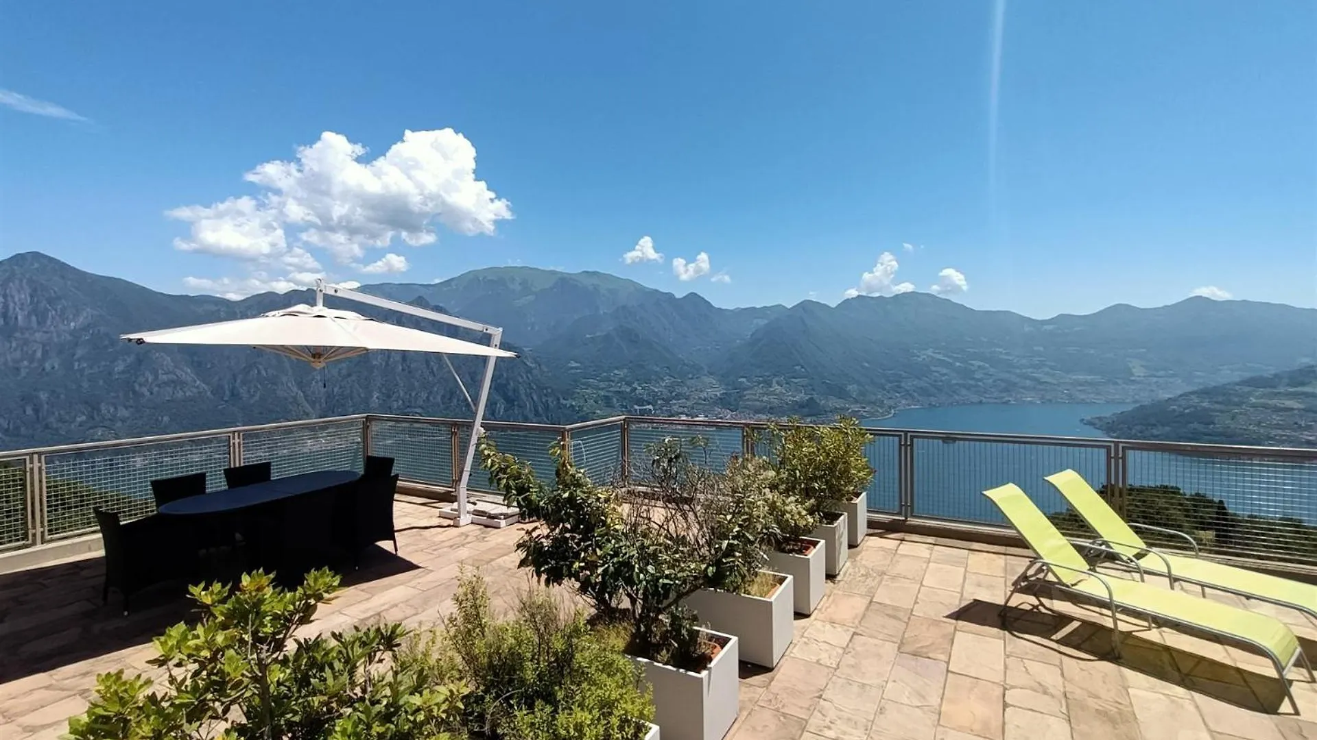 דירה Parzanica Iseolakerental - Panorama House