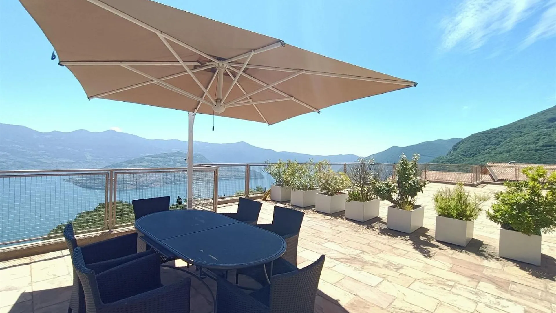 דירה Parzanica Iseolakerental - Panorama House איטליה